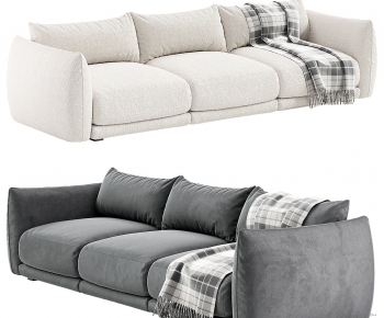 Modern Three-seat Sofa-ID:318525089