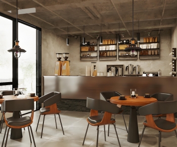 Industrial Style Cafe-ID:128752958