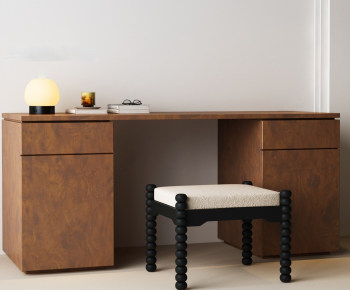 Modern Computer Desk And Chair-ID:195868027