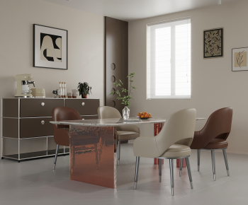 Modern Dining Table And Chairs-ID:292102106