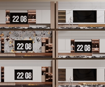 Modern TV Wall-ID:550774102