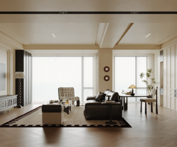 Modern A Living Room-ID:431649921