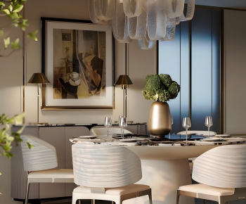 Modern Dining Room-ID:681560042