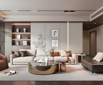 Modern A Living Room-ID:138681892