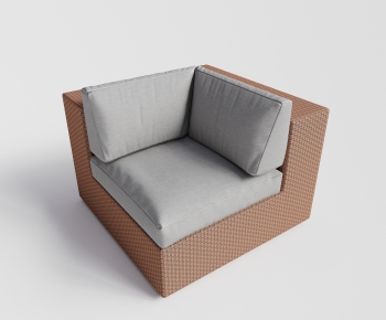 Modern Single Sofa-ID:334587109
