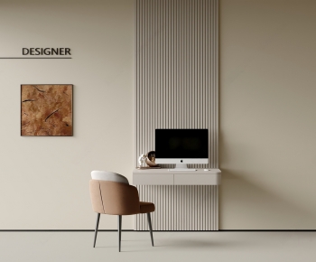 Modern Computer Desk-ID:491983892