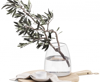 Modern Aquatic Green Plant-ID:403142937