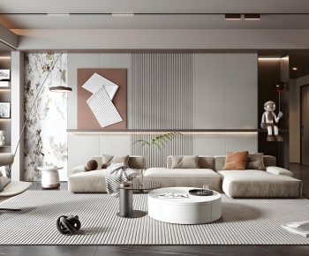 Modern A Living Room-ID:459033019