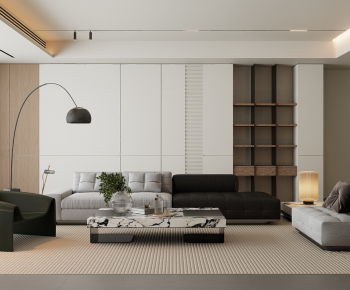 Modern A Living Room-ID:197079238