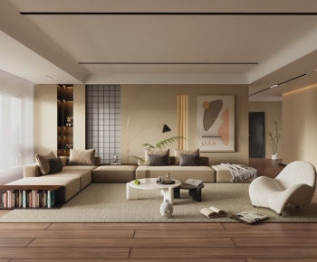 Modern A Living Room-ID:874274021