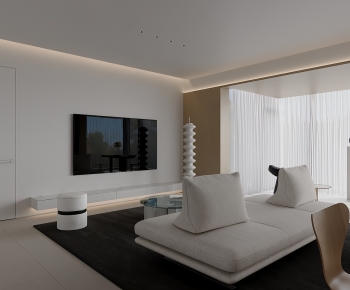 Modern A Living Room-ID:247759106