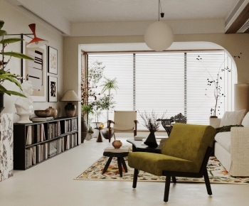 Modern A Living Room-ID:164201974