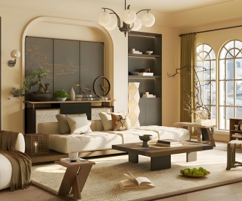French Style A Living Room-ID:879370938