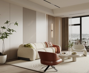 Modern A Living Room-ID:858985902