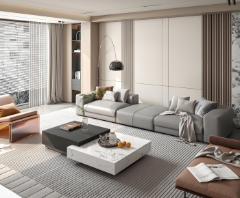 Modern A Living Room-ID:474958908