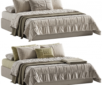 Modern Double Bed-ID:412657982