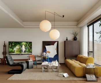 Modern A Living Room-ID:341613051