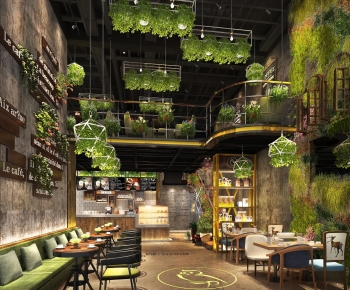 Industrial Style Cafe-ID:193300968