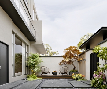 Modern Courtyard/landscape-ID:479826931