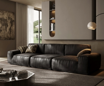 Modern A Living Room-ID:676336056