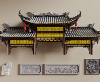 Chinese Style Building Component-ID:100240768