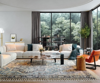 Modern A Living Room-ID:196953064