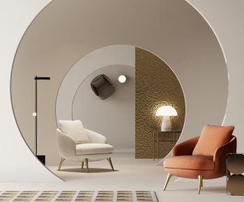 Modern Single Sofa-ID:224478017