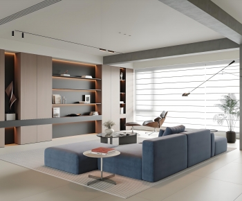 Modern A Living Room-ID:164378884