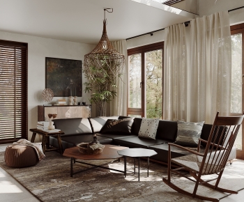 Modern A Living Room-ID:714030037