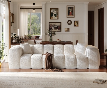 French Style A Living Room-ID:908205034