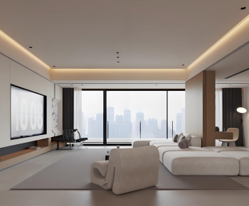 Modern A Living Room-ID:502300025