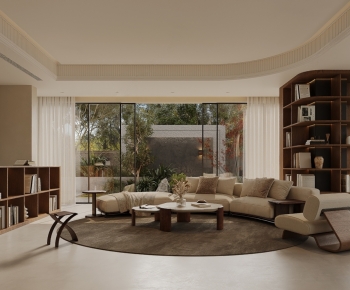 Modern A Living Room-ID:650161981