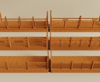 New Chinese Style Guardrail-ID:634347924