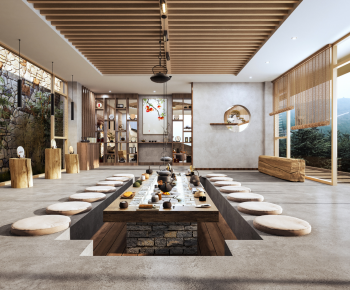 Wabi-sabi Style Teahouse Tea House-ID:139240987