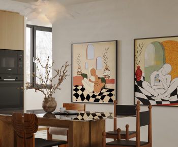 Modern Dining Room-ID:909650395