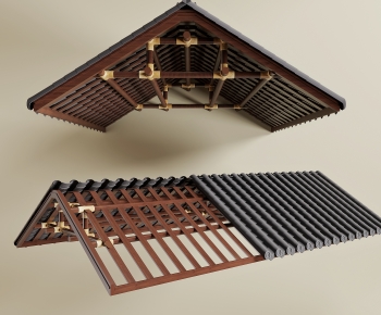 Chinese Style Suspended Ceiling-ID:521862034