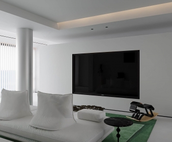 Modern A Living Room-ID:891369104