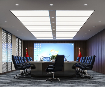 Modern Meeting Room-ID:725594041
