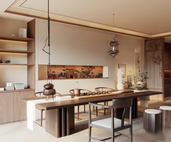 New Chinese Style Tea House-ID:239294059