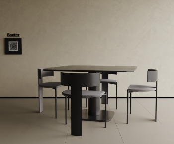 Modern Dining Table And Chairs-ID:628523114