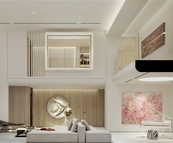 Modern A Living Room-ID:132925999