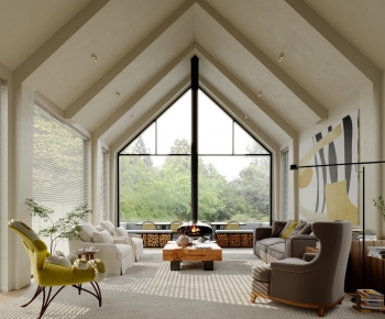 Modern A Living Room-ID:676264059