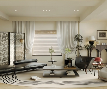 Modern A Living Room-ID:266861928