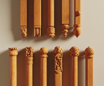 Chinese Style Column-ID:137630946