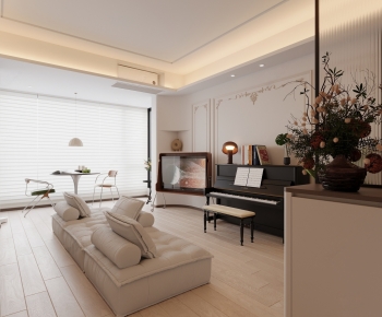 French Style A Living Room-ID:343636047