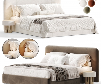 Modern Double Bed-ID:836127045