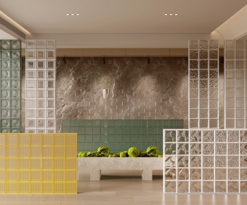 Modern Glass Screen Partition-ID:598443038