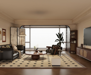 French Style A Living Room-ID:518961097