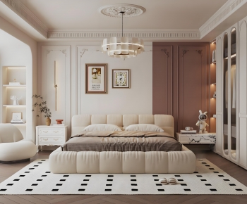 French Style Bedroom-ID:548238049