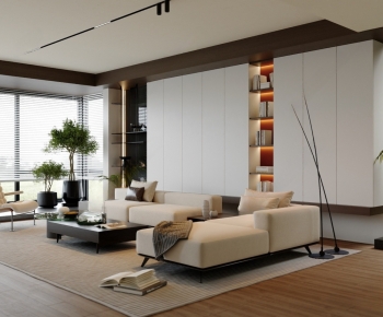 Modern A Living Room-ID:505023968